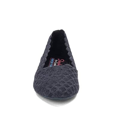 Skechers Women's Cleo-Honeycomb Ballet Flat, Black, 8 - Image 4