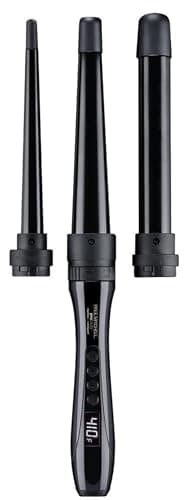 Paul Mitchell Pro Tools Express Ion Unclipped 3-in-1 Ceramic Interchangeable Curling Wand, 3 Barrels for Multiple Hairstyles - Image 1