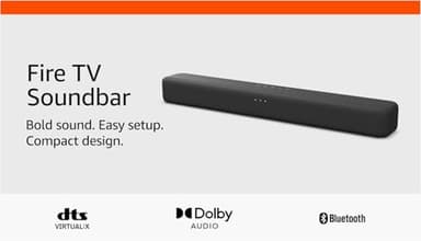 Amazon Fire TV Soundbar, 2.0 speaker with DTS Virtual:X and Dolby Audio, Bluetooth connectivity - Image 8