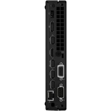Lenovo ThinkCentre M75q Gen 2 11JN008BUS Desktop Computer - AMD Ryzen 3 PRO 5350GE Quad-core (4 Core) 3.60 GHz - 8 GB RAM DDR4 SDRAM - 256 GB M.2 PCI Express NVMe SSD - Tiny - Black (Renewed) - Image 2