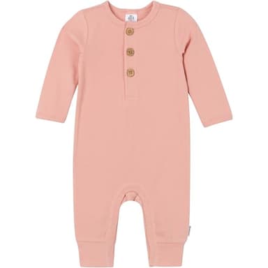 Gerber Baby Boys and Baby Girls' 2-Pack Long Leg Rompers, Bouquets, 24 Months - Image 3