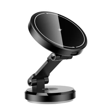 JOYROOM for MagSafe Car Mount Charger with Rotatable Charging Panel, 15W Fast Charging Metal Magnetic Phone Holder, Dashboard Wireless Charger for iPhone Car Mount for iPhone 17/16/15/14/13/12 - Image 9