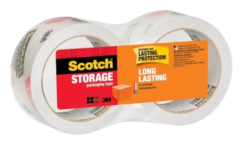 Scotch® Storage Packaging Tape, 1.88 in 54.6 yd (48 mm x 50 m) - Image 1