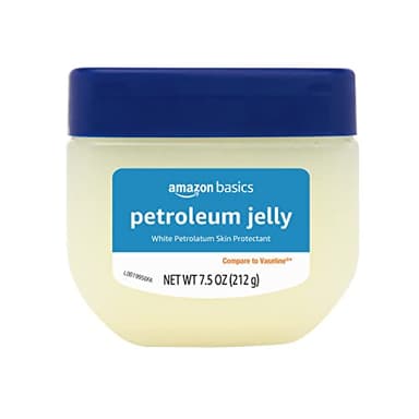 Amazon Basics Petroleum Jelly White Petrolatum Skin Protectant, Unscented, 7.5 oz, 4-Pack, (Previously Solimo) - Image 2