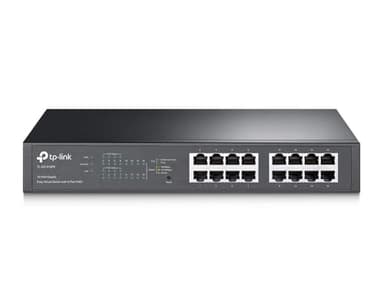 TP-Link TL-SG1016PE | 16 Port Gigabit PoE Switch | Easy Smart Managed | 8 PoE+ Ports @150W | Plug & Play | Sturdy Metal w/ Shielded Ports | QoS, Vlan, IGMP & LAG, Free Expert Help - Image 1