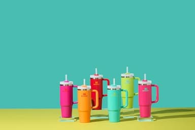 Stanley Quencher H2.0 Tumbler with Handle and Straw 30 oz | Flowstate 3-Position Lid | Cup Holder Compatible for Travel | Insulated Stainless Steel Cup | BPA-Free | Vivid Violet - Image 6