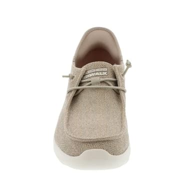 Skechers Women's Hands Free Slip-Ins Go Walk Joy Moc Toe Casual Shoe, Natural, 9 US - Image 6