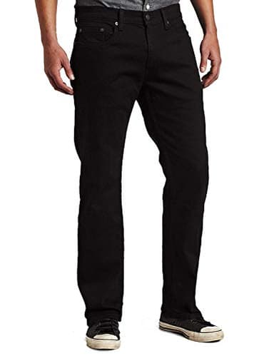 Levi's Men's 559 Relaxed Straight Jeans (Also Available in Big & Tall), Black, 34W x 36L - Image 1