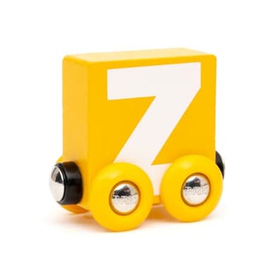 BRIO – Letter Train Z | Wooden Train Set Accessory Toy for Kids Age 2 Years Up - Image 1