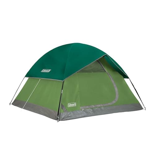 Coleman Sundome Camping Tent with Rainfly, 2/3/4/6 Person Tent Sets Up in 10 Mins, Weatherproof Shelter for Camping, Festivals, Backyard, Sleepovers, & More - Image 1
