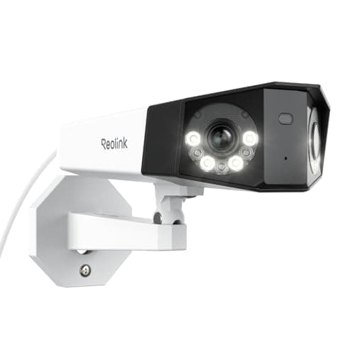 REOLINK 4K PoE Security Camera System, Home Outdoor IP Camera in 180 Degree Viewing Angle, Human/Vehicle/Pet Detection, Color Night Vision, Two Way Talk, Up to 512GB microSD Card, Duo 2 PoE - Image 1