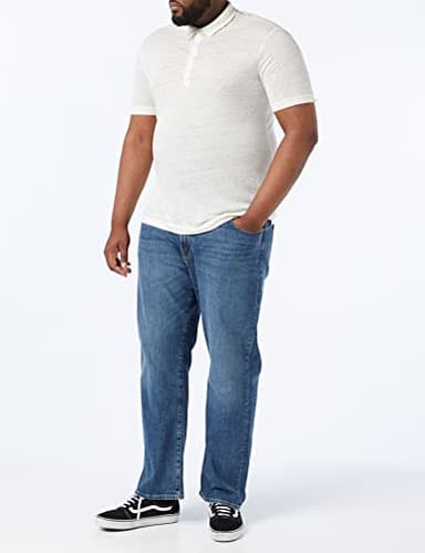 Lucky Brand mens 181 Relaxed Straight Jeans, Dellwood, 34W x 30L US - Image 2