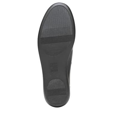 Naturalizer Womens Flexy Comfortable Slip On Round Toe Ballet Flats ,Black Leather,9.5 M US - Image 4