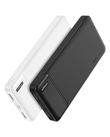 AsperX 2-Pack 10000mAh USB C Output Portable Charger Power Bank Fast Charging, Portable Phone Charger External Battery Pack for iPhone, Samsung, Google LG and Heated Vest - Image 1