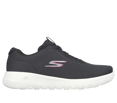 Skechers Women's Go Walk Joy-Ecstatic Sneaker, Black/White, 9 Wide - Image 6