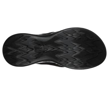 Skechers On The Go 600Sunny Womens Sandal 9 BM US BlackBlack - Image 2