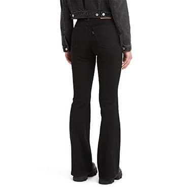 Levi's Women's 726 High Rise Flare Jeans, (New) Soft Black, 30 Short - Image 3