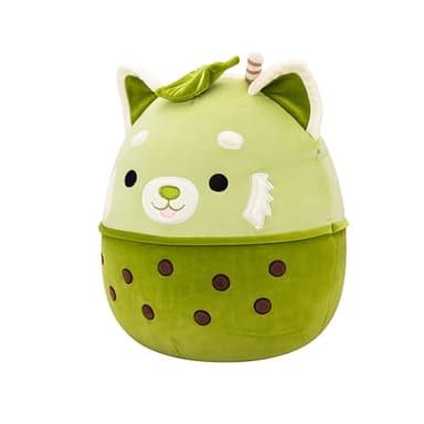 Squishmallows Original 14in Eitan The Matcha Boba Red Panda – Official Jazwares Plush (Large) - Image 2
