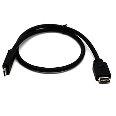 AWADUO USB 3.1 Type E to Type C Cable, USB Front Panel Adapter Cable 10Gbps USB 3.1 Type-E Male to Type-C Male 20 Pin Adapter Cable(1.6Ft/50CM) - Image 2