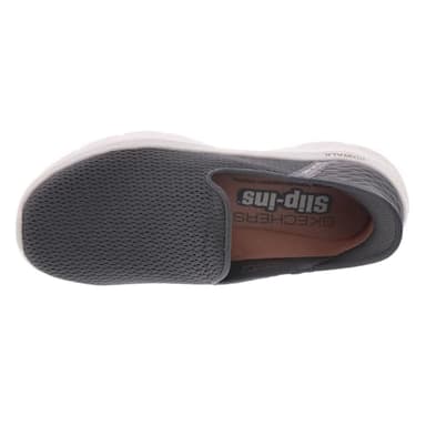 Skechers Women's Hands Free Slip-Ins Go Walk Flex-Relish Sneaker, Charcoal, 8 Wide - Image 3