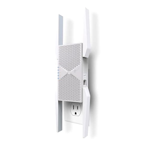 TP-Link BE10000 Wi-Fi 7 Range Extender RE653BE | 10 Gbps Tri-Band Wireless Repeater | 2.5 Gbps Ethernet Port | Internet Signal Booster for Home | Up to 2800 sq.ft, 128 Devices | 6 GHz, MLO, EasyMesh - Image 1