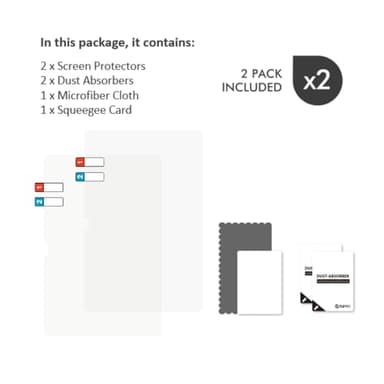 Anti-Glare Screen Protector (2 Pack), for Amazon Fire HD 10, (13th Gen, 2023 release) - Image 5