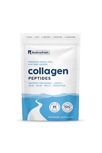 NativePath Collagen Peptides Protein - Hydrolyzed Type 1 & 3 Collagen Powder for Skin, Hair, Nails - 15.9 oz (45 Servings) - Image 1