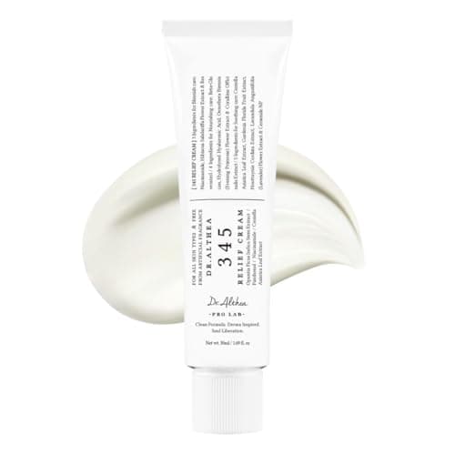 Dr.Althea 345 Relief Cream, Daily Face Moisturizer, Blemish Relief Care, Soothing Recovery & Moisture, Korean Vegan Skin Care for All Skin Types, 1.69 Fl Oz (Pack of 1) - Image 1