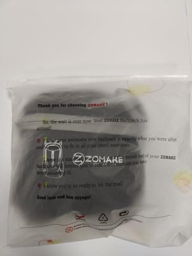 ZOMAKE Ultra Lightweight Packable Backpack 25L, Foldable Hiking Backpacks Water Resistant Small Folding Daypack for Travel(Black) - Image 9