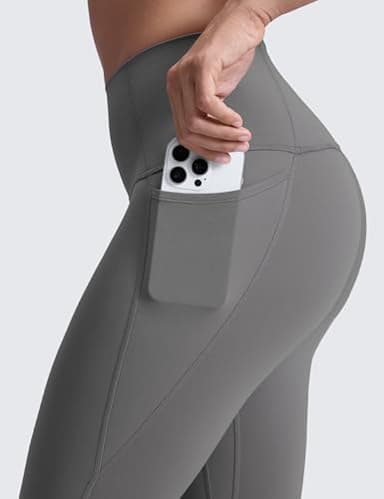 CRZ YOGA Womens Butterluxe Workout Leggings 25 Inches - High Waisted Gym Yoga Pants with Pockets Buttery Soft - Image 6