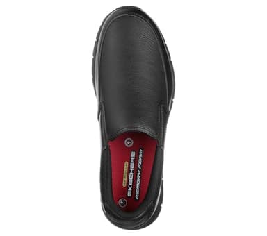Skechers Men's Nampa-Groton Food Service Shoe, Black, 7.5 Wide - Image 5