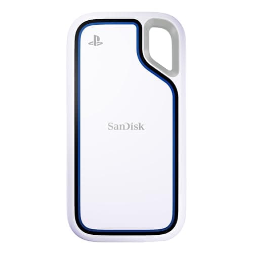 SanDisk 2TB Extreme Portable SSD, Officially Licensed for PlayStation 5 Console and PC - up to 1000MB/s, USB-C, USB 3.2 Gen 2, Drop Protection - External Solid State Drive - SDSSDE62P-2T00-G25 - Image 1