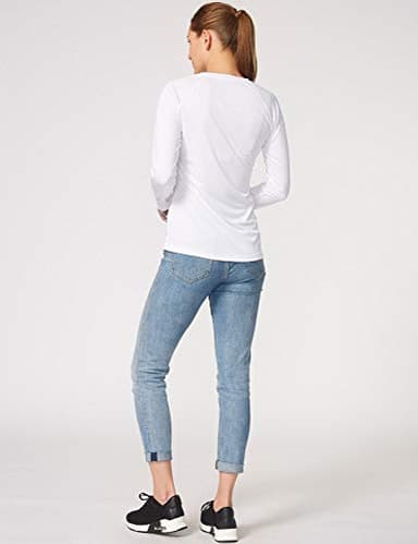 baleaf Women's Rash Guard Long Sleeve UPF 50+ Sun Shirts Lightweight Quick Dry Fishing Tops UV Protection Rashguard Swimsuit Swimwear Charcoal Gray Size XS - Image 6