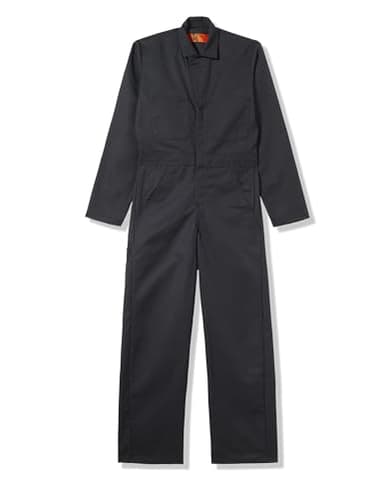 Red Kap Men's Twill Action Back Coverall, Black, 50 - Image 4
