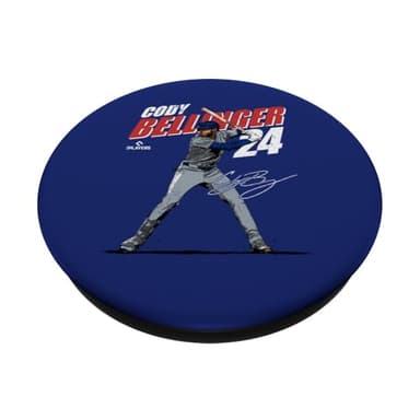 Cody Bellinger | New York Baseball Players | MLBCBEL3001 PopSockets Adhesive PopGrip - Image 2