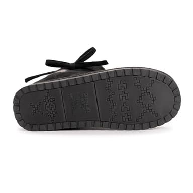 MUK LUKS Women's Teenie Fashion Boot, Black, 6 - Image 4