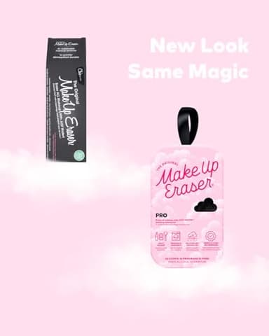 The Original MakeUp Eraser, 7-Day Set, Erase All Makeup With Just Water, Including Waterproof Mascara, Eyeliner, Foundation, Lipstick, Sunscreen, and More! Chic Black, 7ct. - Image 2