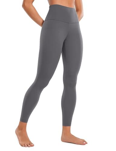 CRZ YOGA Butterluxe High Waisted Lounge Legging 25" - Buttery Soft Workout Yoga Pants for Women Dark Carbon Medium - Image 1