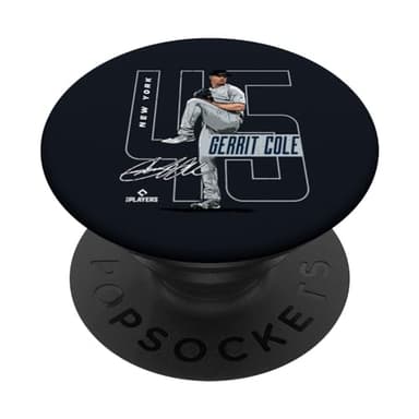 Gerrit Cole | New York Baseball MLB Players | MLBCOL4058 PopSockets Adhesive PopGrip - Image 1