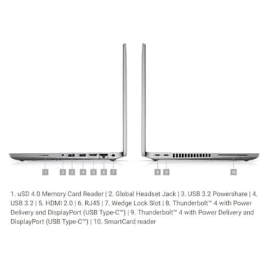 Dell Latitude 5420 Laptop 14" FHD (1920 x 1080), 11th Gen Intel Core i7-1185G7, 32GB RAM, 512GB SSD, Thunderbolt, HDMI, Type-C, Windows 10 Pro (Renewed) - Image 6