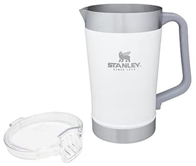 Stanley Stay-Chill Pitcher 64 oz | Cold Water, Beer, and Drink Pitcher with Lid | Large Capacity Durable Beverage Container with Handle | Insulated Stainless Steel | BPA-Free | Polar - Image 2