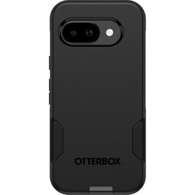 OtterBox Google Pixel 9a Commuter Series Case - Black, Slim & Tough, Pocket-Friendly, with Port Protection - Image 1