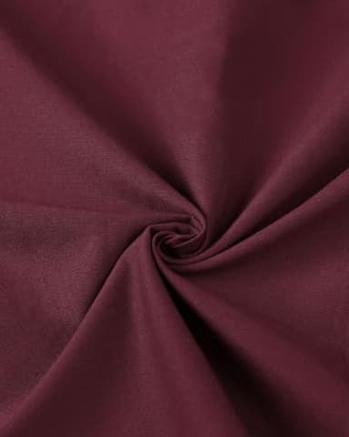 Alimens & Gentle Mens Short Sleeve Oxford Shirt Regular Fit Button Down Collar Shirts with Pocket, Burgundy, 3X-Large - Image 7