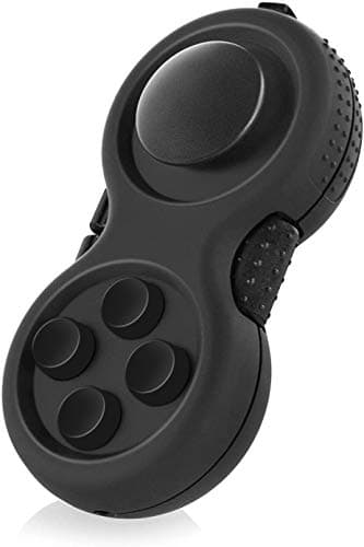 WTYCD Original Fidget Toy Game, Rubberized Classical Controller Fidget Concentration Toy with 8-Fidget Functions and Lanyard - Excellent for Relieving Stress and Anxiety - Image 1