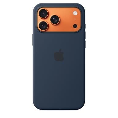 Apple iPhone 17 Pro Max Silicone Case with MagSafe and Camera Control: Lightweight Phone Case, Wireless Charging Compatible, Smooth Matte Finish; Midnight - Image 1