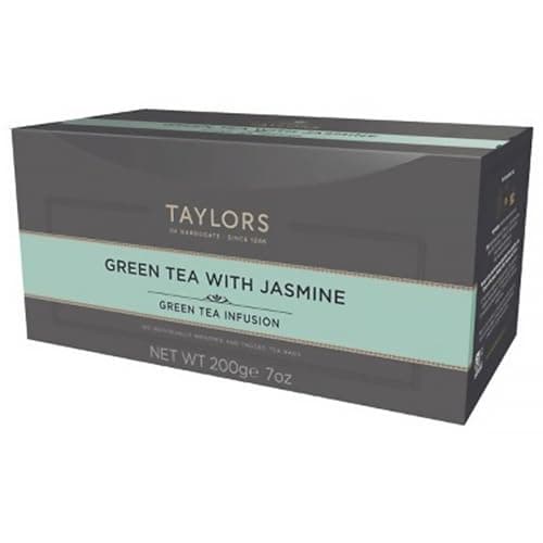 Taylors of Harrogate Green Tea with Jasmine, 100 Count (Pack of 1) - Image 1
