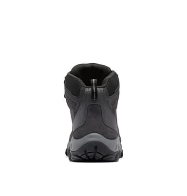 Columbia Mens Newton Ridge Plus II Suede Waterproof, Shark/Black, 9.5 - Image 3