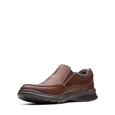 Clarks Men's Cotrell Free Shoe, Tobacco Leather, 10.5 Wide US - Image 5