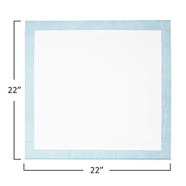 BV Puppy Pads Leak-Proof 100 Count 22"x 22" - Absorbent Pee Pads for Dogs with 6-Layer Design, Rapid Dry Sheet & Built-in Attractant - Dog Pad with Odor Control, Perfect for Puppies & Senior Dogs - Image 5