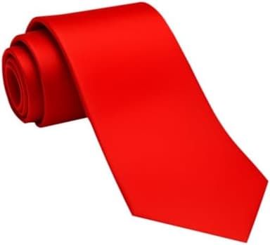 Dibi Solid Color Ties for Men, Formal Mens Ties, Neck Tie, Classic Tie for Boys Women Teens, Wedding Business Costume Necktie - Image 3
